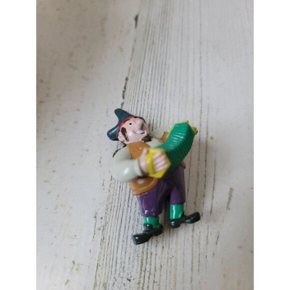 Disney pirate man accordion music crew mate toy figure - Picture 4 of 4